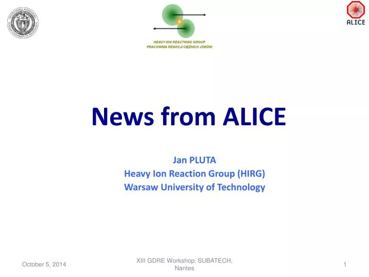 news from alice