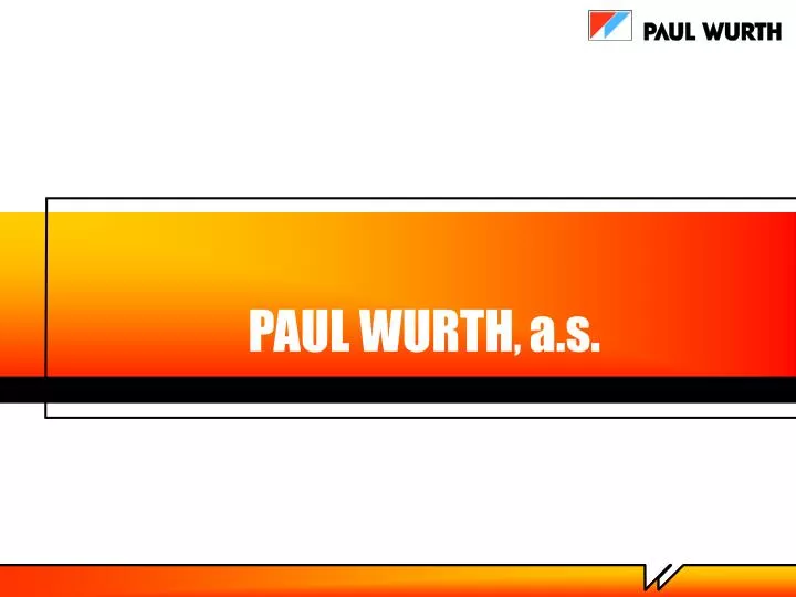 paul wurth a s