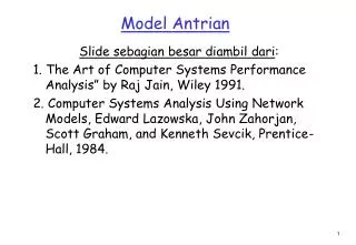 model antrian