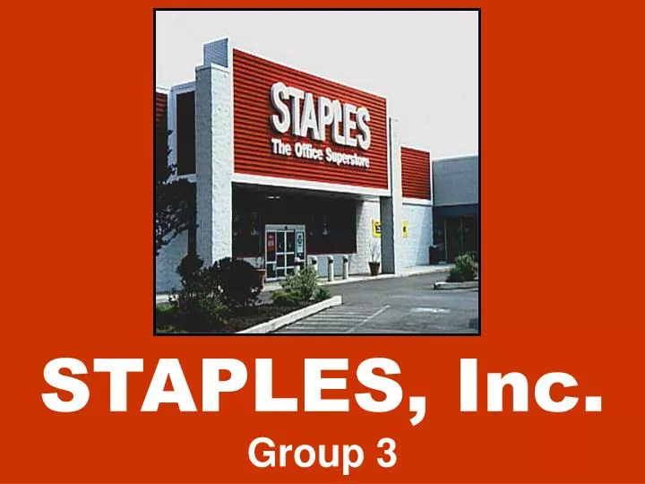 staples inc