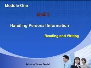 Handling Personal Information