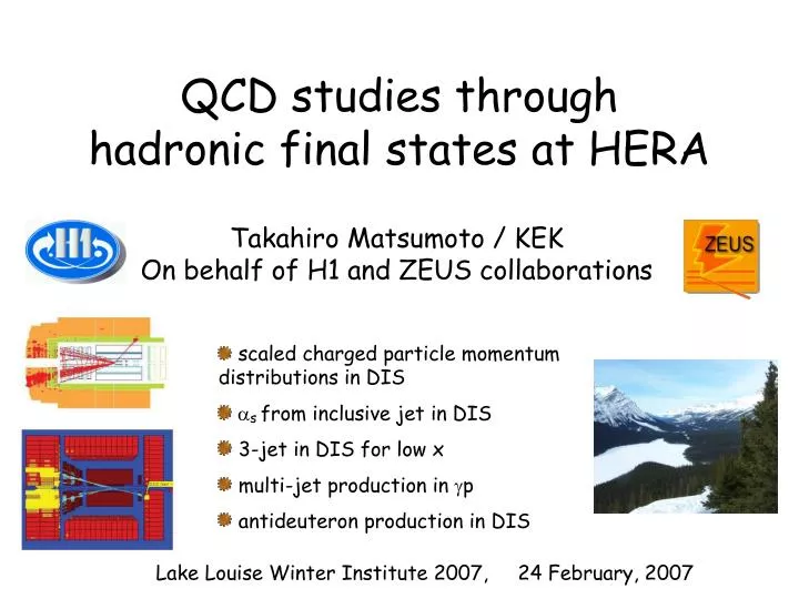 qcd studies through hadronic final states at hera