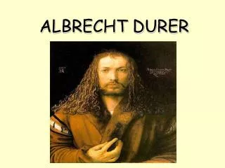 albrecht durer