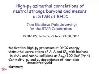 High-p T azimuthal correlations of neutral strange baryons and mesons in STAR at RHIC