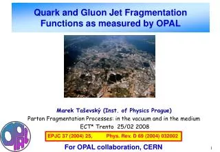 Quark and Gluon Jet Fragmentation Functions as measured by OPAL