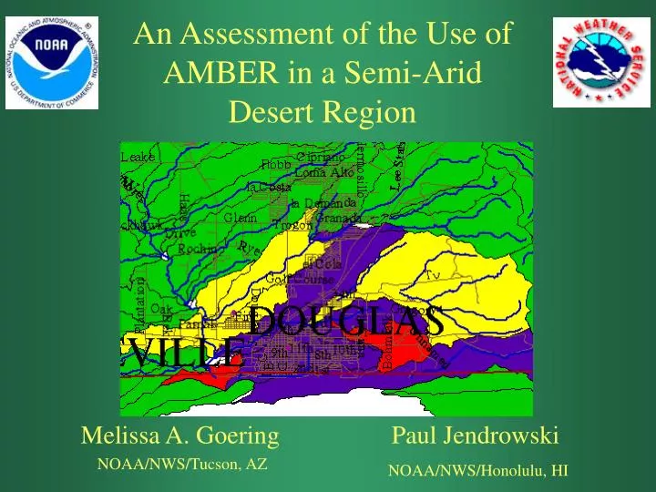 an assessment of the use of amber in a semi arid desert region