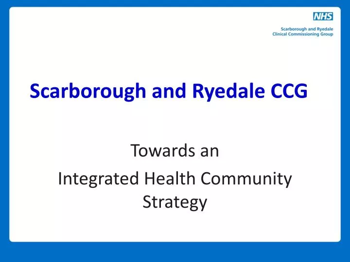 scarborough and ryedale ccg