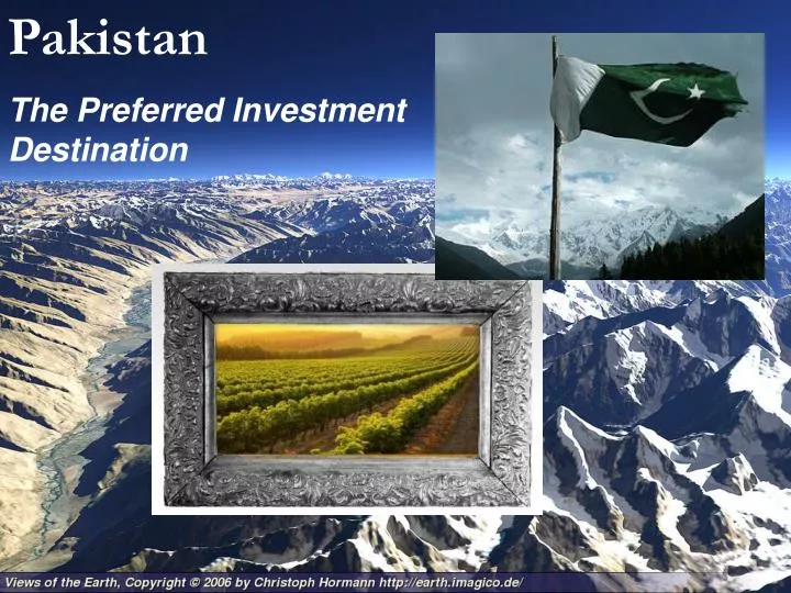 pakistan the preferred investment destination