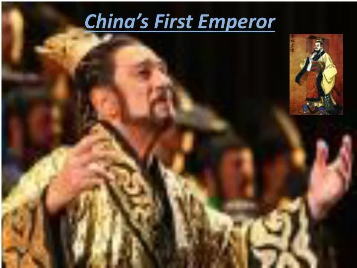 china s first emperor