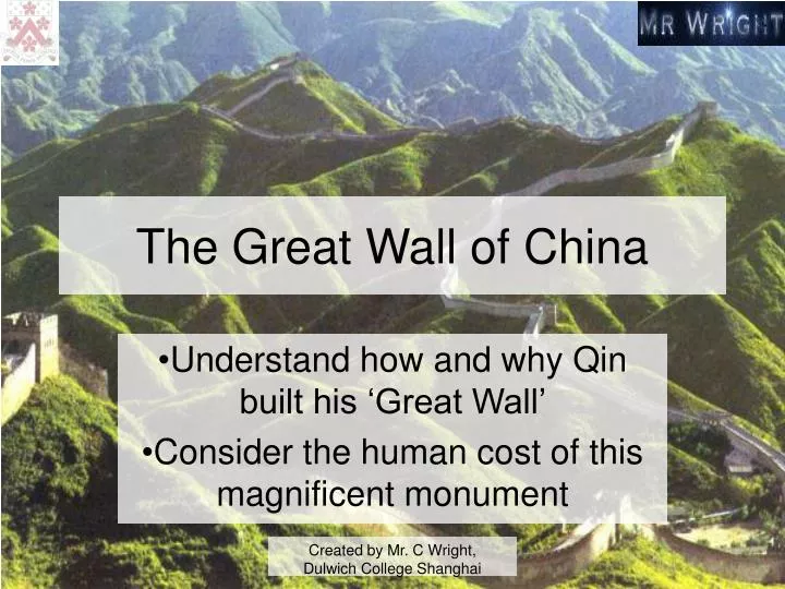 the great wall of china