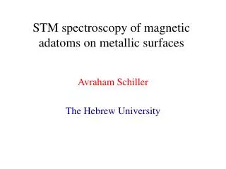 STM spectroscopy of magnetic adatoms on metallic surfaces