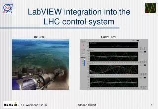 LabVIEW integration into the LHC control system