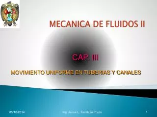 mecanica de fluidos ii