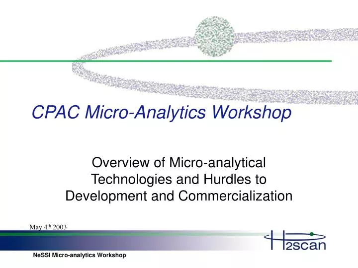 cpac micro analytics workshop