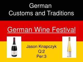 German Wine Festival