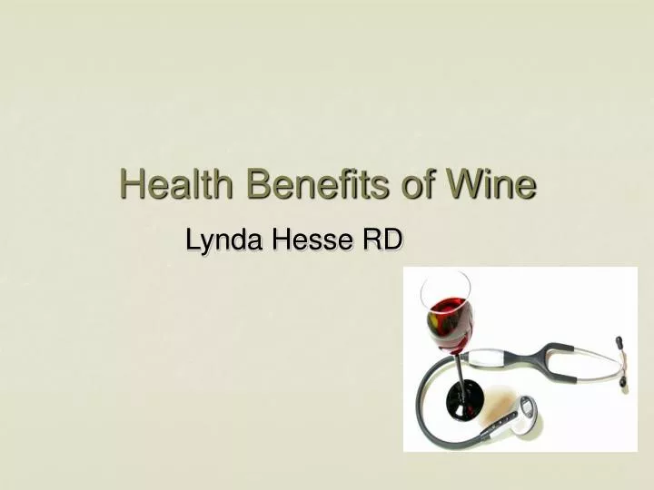 health benefits of wine