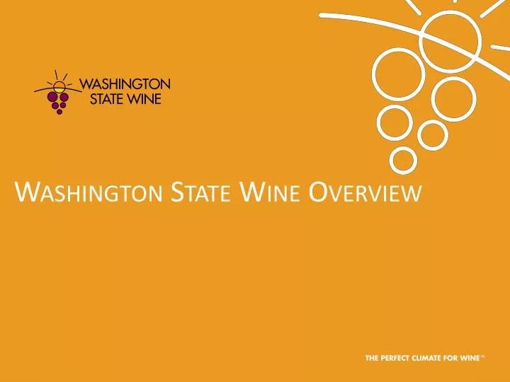 washington state wine overview
