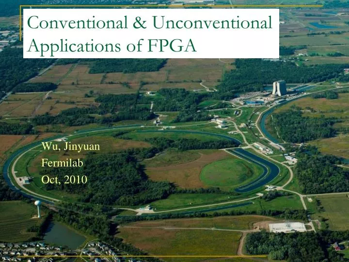 conventional unconventional applications of fpga