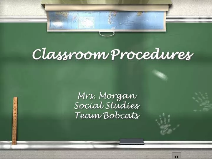 classroom procedures