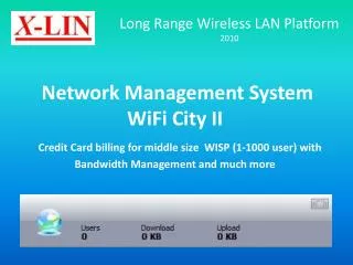 Long Range Wireless LAN Platform 2010