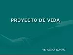 PROYECTO DE VIDA - slide 1