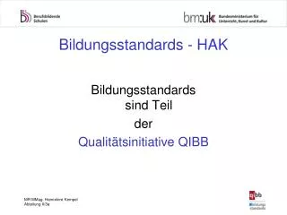 bildungsstandards hak