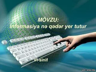 m vzu nformasiya n q d r yer tutur