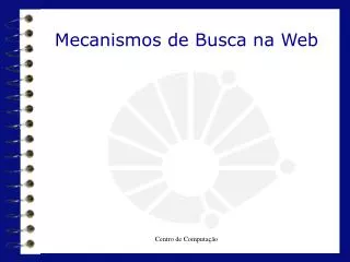 mecanismos de busca na web