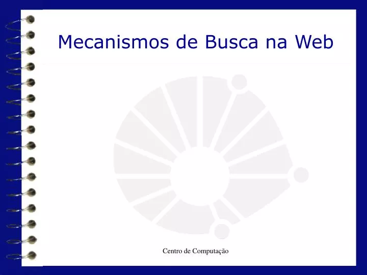 mecanismos de busca na web