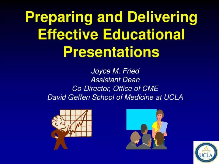 preparing and delivering effective educational presentations