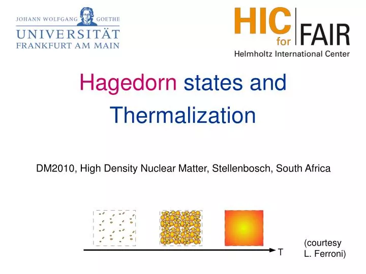 dm2010 high density nuclear matter stellenbosch south africa