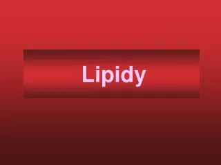 lipidy