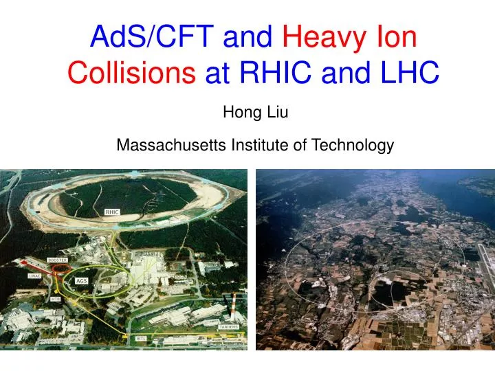 ads cft and heavy ion collisions at rhic and lhc
