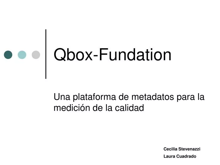 qbox fundation