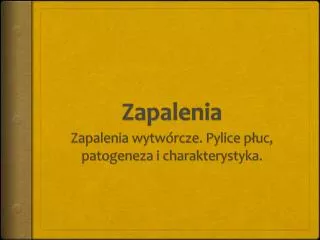 zapalenia