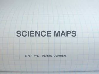 SCIENCE MAPS