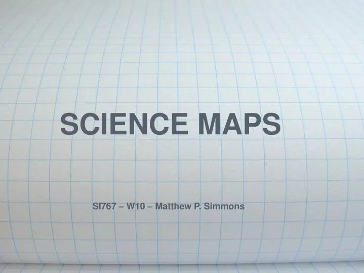 science maps
