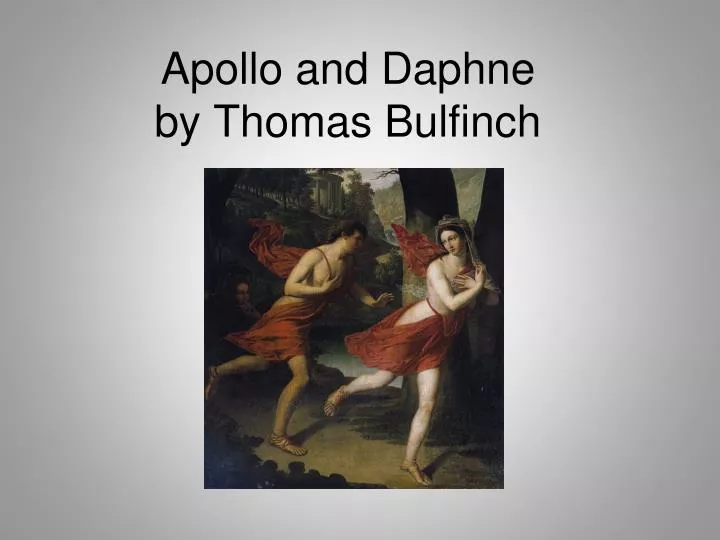 apollo and daphne by thomas bulfinch