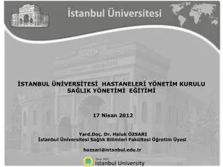 stanbul n vers tes hastaneler y net m kurulu sa lik y net m e t m