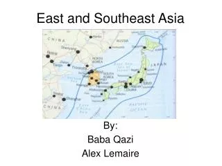 East and Southeast Asia