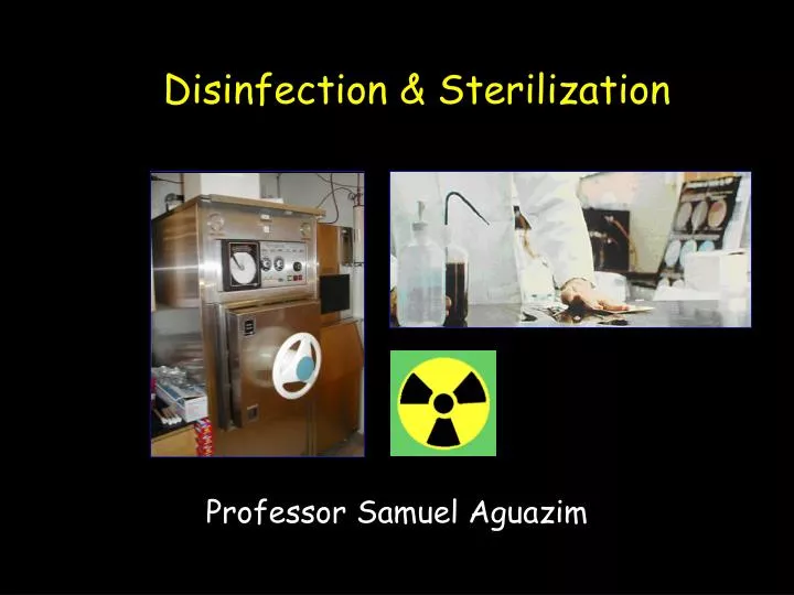 disinfection sterilization