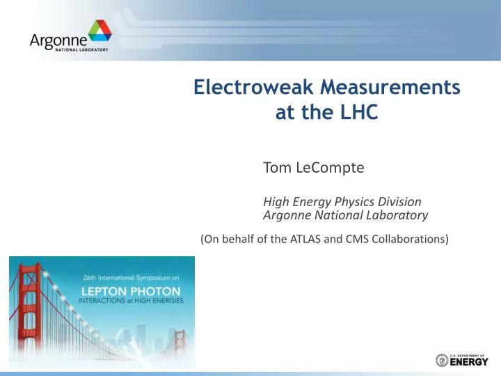electroweak measurements at the lhc