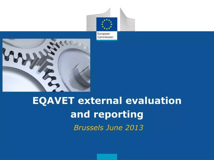 eqavet external evaluation and reporting