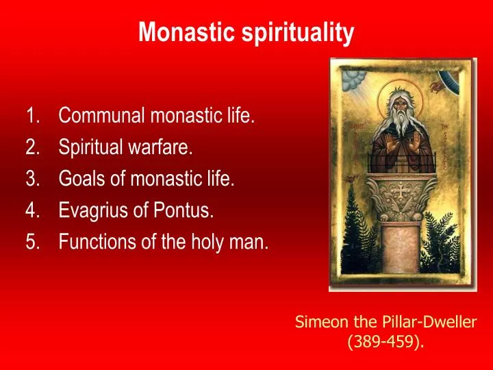 monastic spirituality