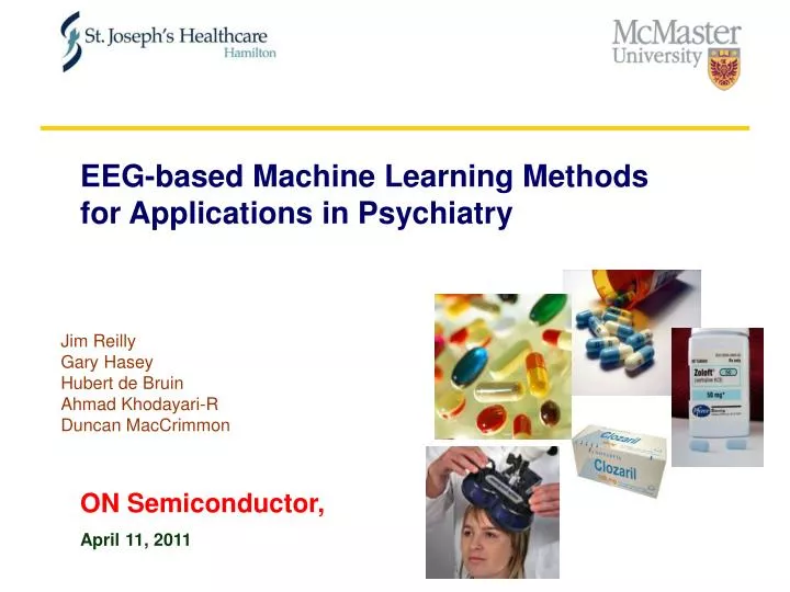 eeg based machine learning methods for applications in psychiatry