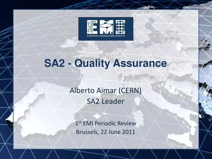 sa2 quality assurance