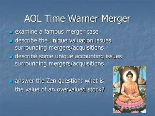 AOL Time Warner Merger