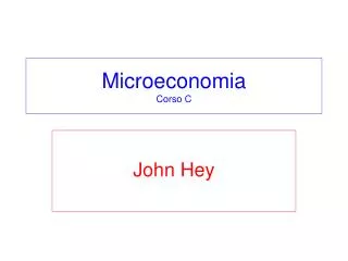 microeconomia corso c