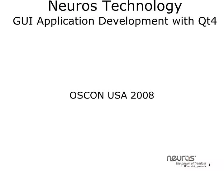 neuros technology gui application development with qt4
