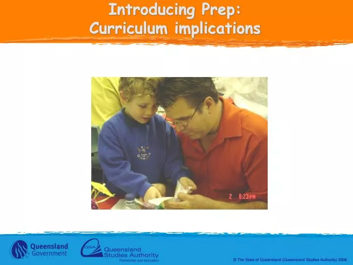 introducing prep curriculum implications